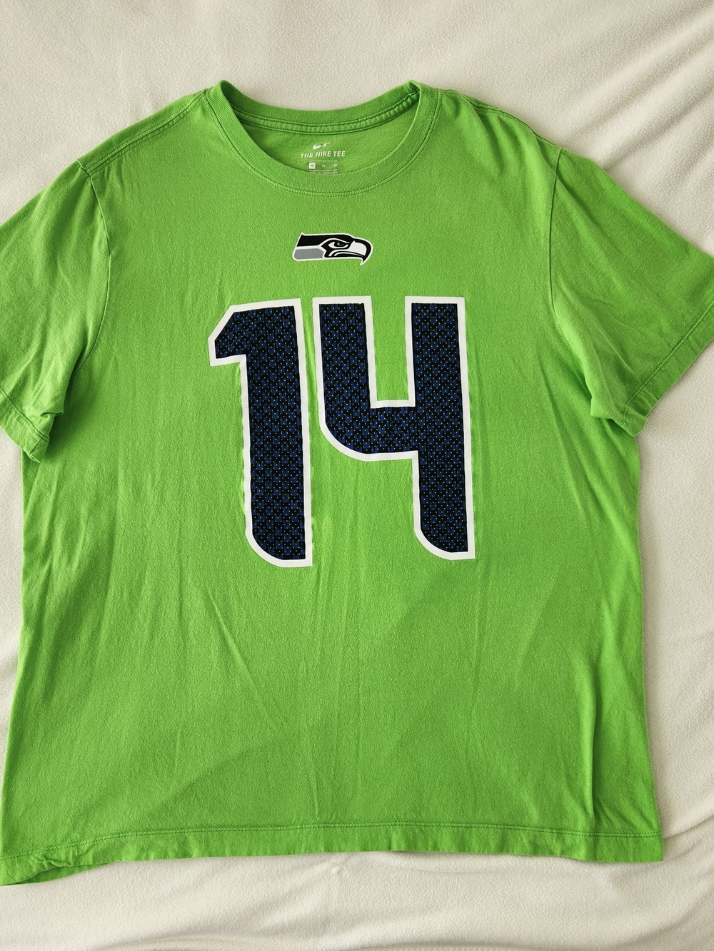 Nike Seattle Seahawks DK Metcalf 14 T Shirt Size XL Preowned Excellent Condition